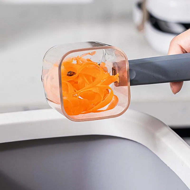1 шт. Овощечистка с контейнером измельчители картофеля моркови кухонная