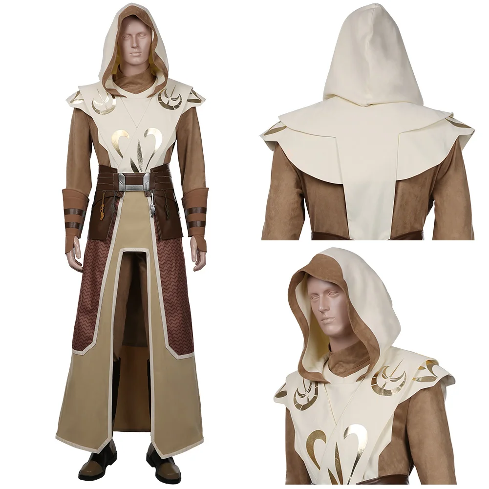 

The Clone Wars Jedi Temple Guard Cosplay Costume Coat Uniform Outfits Halloween Carnival Suit