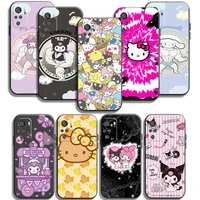 takara tomy hello kitty phone cases for xiaomi redmi 7 7a 9 9a 9t 8a 8 2021 7 8 pro note 8 9 note 9t soft tpu funda coque