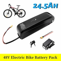 100high capacity electric bike battery pack 48v 24 5ah built in samsung18650 cells front rear hub mid drive bicycle motor kit