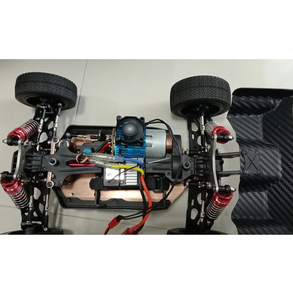 Вентилятор охлаждения крышки радиатора двигателя для Wltoys 144001 124019 124018 124016 104001 RC