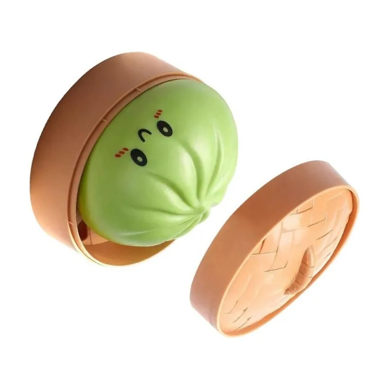 Фото WOWFU-Dumpling Squishy: Загадочные сквиши-пельмени для взрослых, призы для класса, сувениры для вечеринок, сквиши-антистресс, мячики для снятия стресса №2