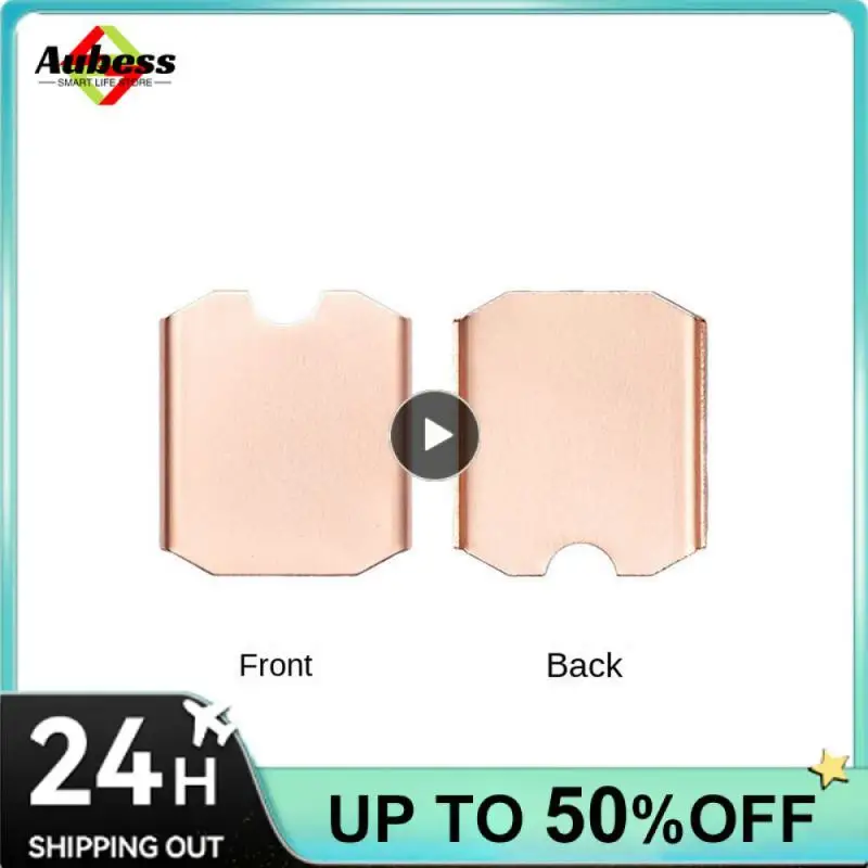 

Copper Material Thin And Light Heat Sink Small Heat Sink Set Free Rubber Ring Fixing Speed Cooling Solid State Heat Sink