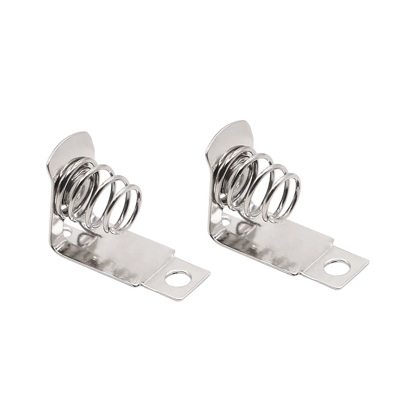 Фото SMT SMD AAA Пружинный контакт батареи Металлический зажим держателя батареи AAA, N, A23 Артикул 8214 №3