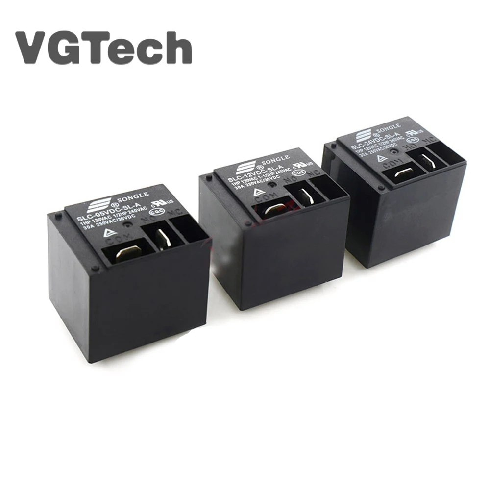 

Relays SLC-05VDC-SL-A SLC-12VDC-SL-A SLC-24VDC-SL-A 5V 12V 24V 30A 4pins DIP-4 T91 a group of normally open Original Relay