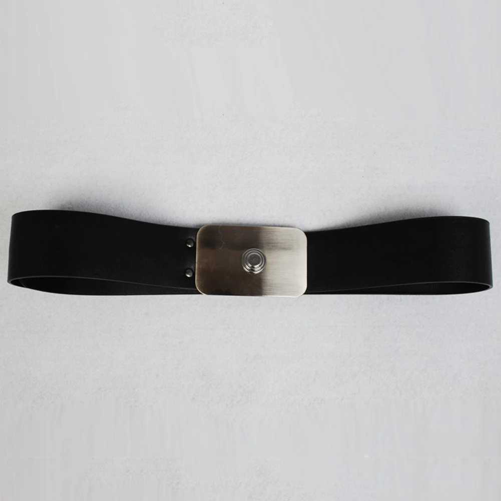 Черный мужской пояс для косплея