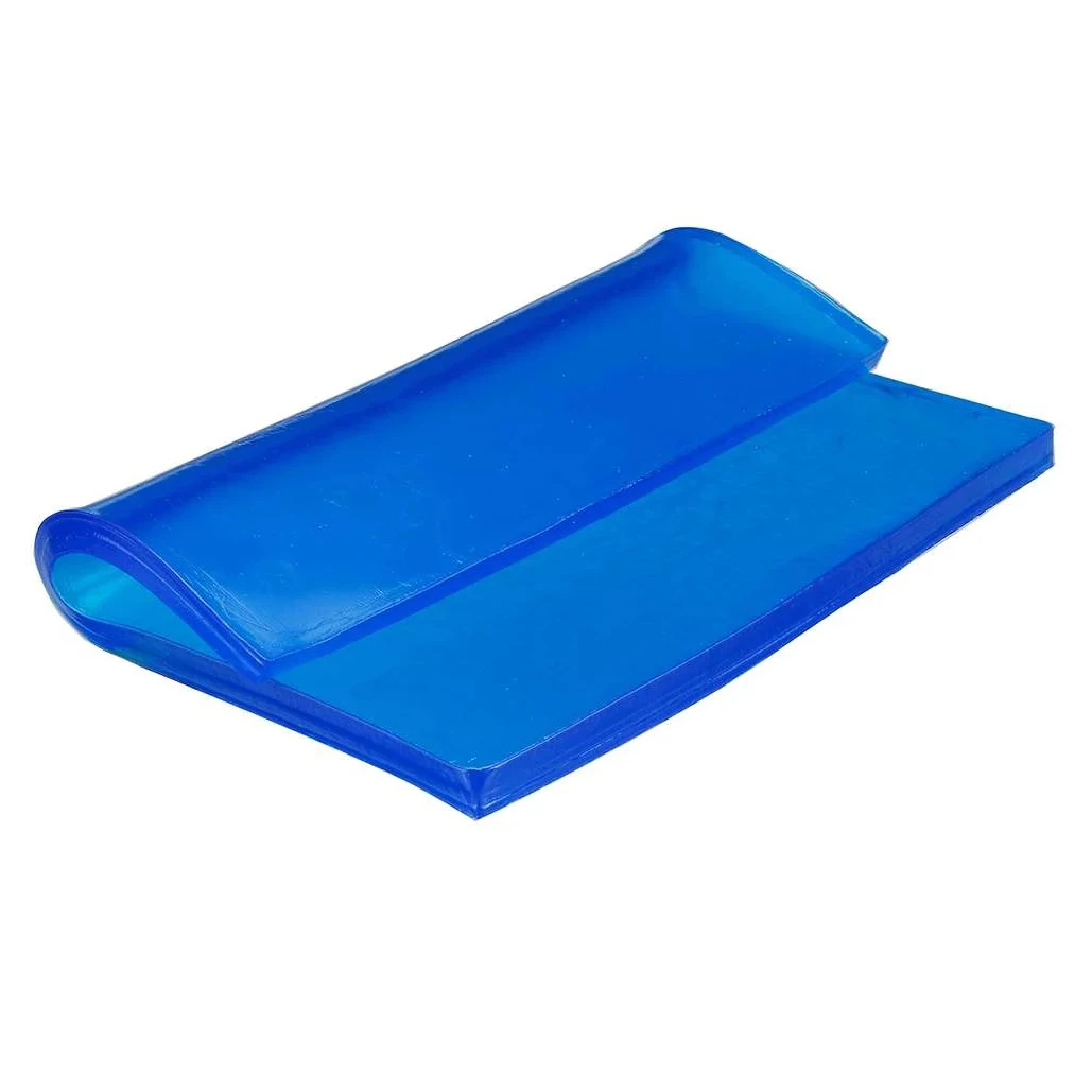 

2CM Blue Motorcycle Universal Seat Cushion Gel Pad Cool Pad Shock Absorption Mat DIY Cut Cushion A