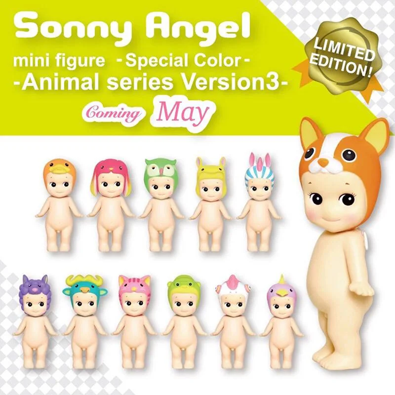 

Blind Box Sony Angel Animal Series Version2 Mini Figure Cute Doll Surprise Box Handmade Girls Gift Toy For Children Ornament