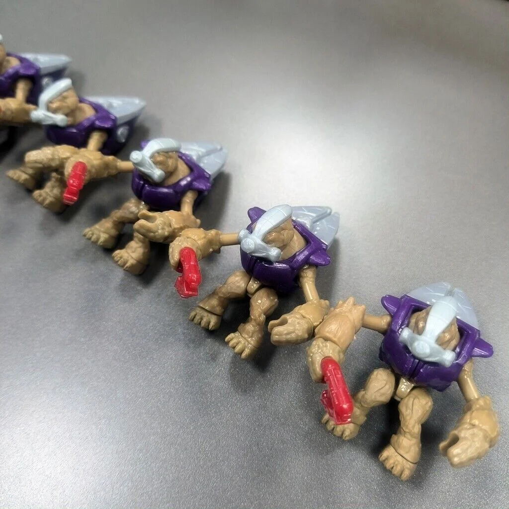 Фото 5 шт. Mega Construx Bloks Universe Infinite Series Purple Grunt Minor Фигурка №3