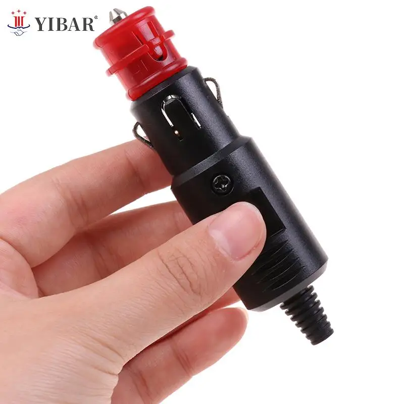 

12V-24V Car Cigarette Lighter Power Connection Socket Cigaret Adaptor Male Plug