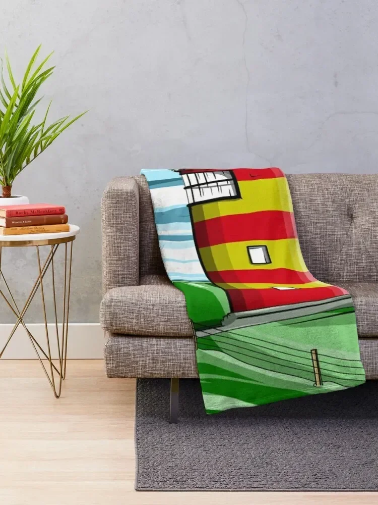 Кирпичное одеяло для маяков Pilsum Leuchtturm Германия Тяжелые плюшевые одеяла