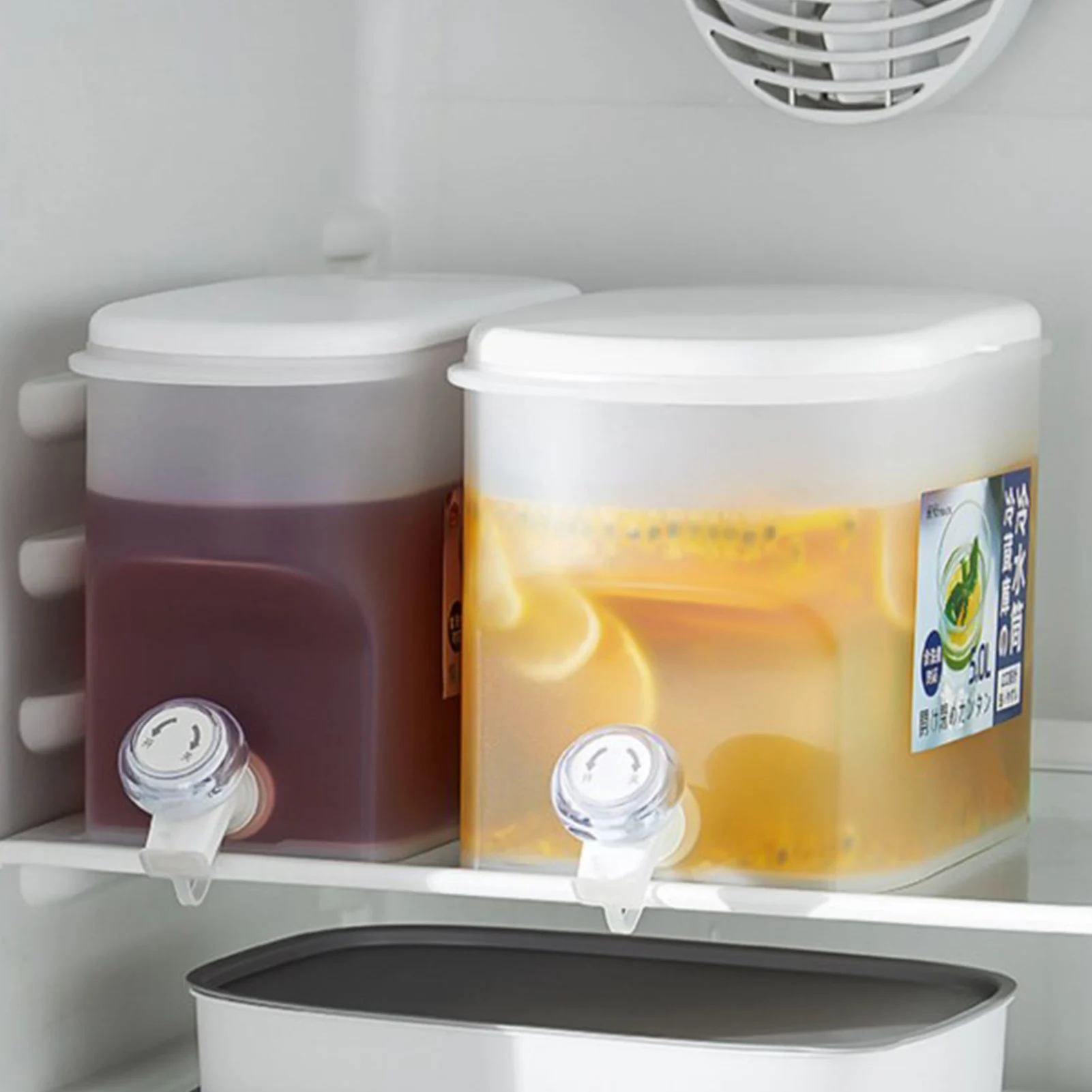 

3.5/5L Home Cold Kettle With Faucet Refrigerator Cool Water Pitcher Beverage Dispenser Lemonade Bottle Juice Jar Tea Bucket