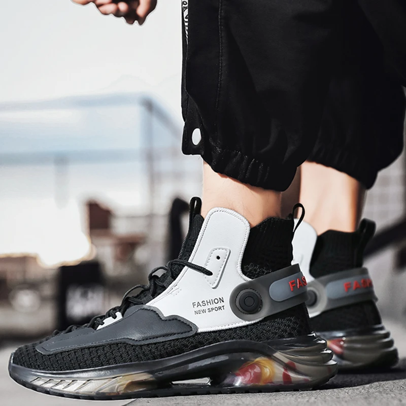 Men's Sneakers Spring Summer Casual Shoes Anti-skid Male Loafers Outdoor Sports Running Shoes Student Skateboard Vulcanize Shoes