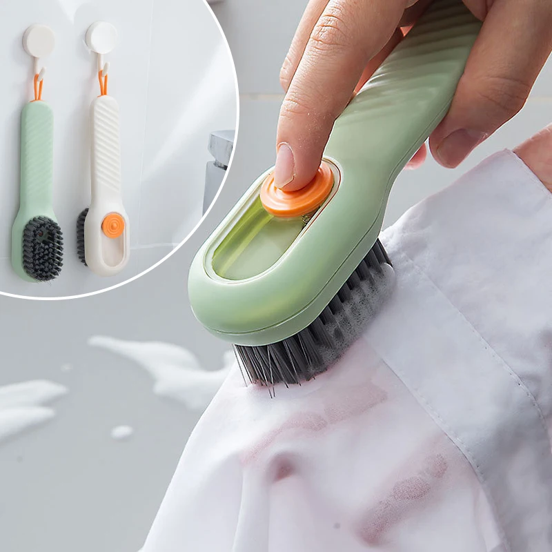 

Automatic Liquid Discharge Soft Bristles Shoes Brush Deep Cleaning Washing Clothes Household Tools Laundry Cleaning Brushes