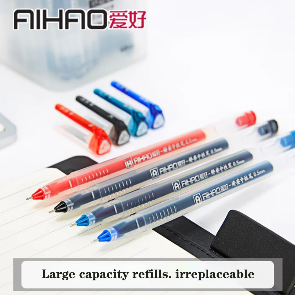 Канцелярские принадлежности корейской версии оптовая продажа гелевая ручка AIHAO