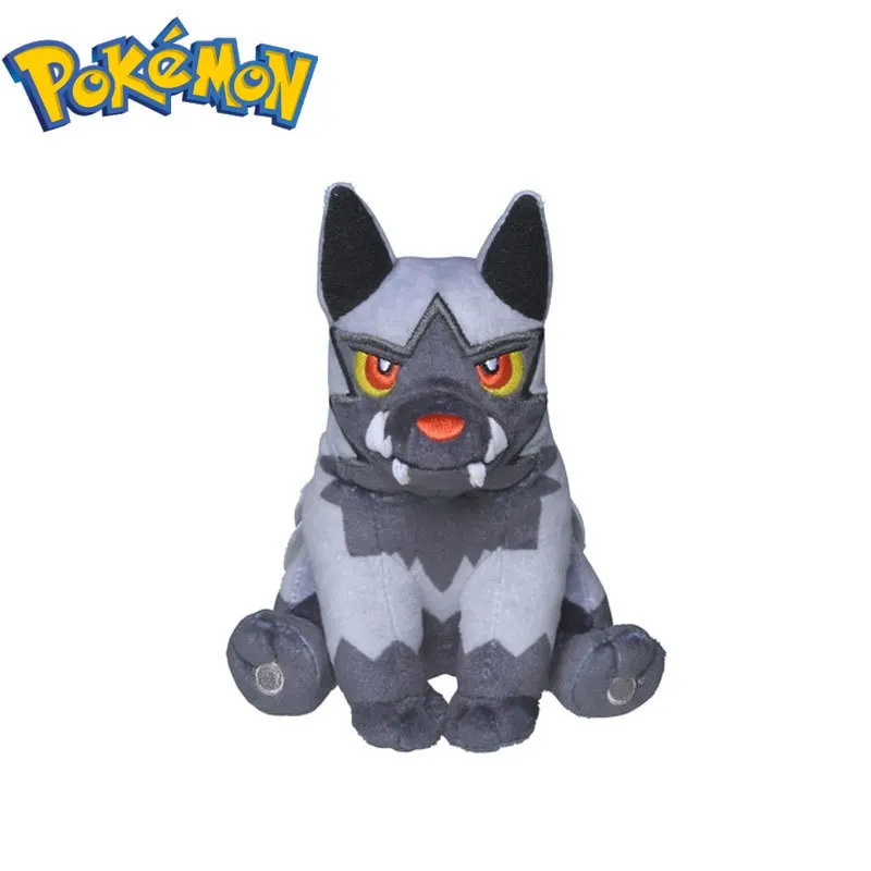 

Genuine Anime Pokemon Plush Poochyena Plush Pet Elf Stuffed Toy Animals Kawaii Kids Cute Gifts Pokemon Dolls Plushie Pillows