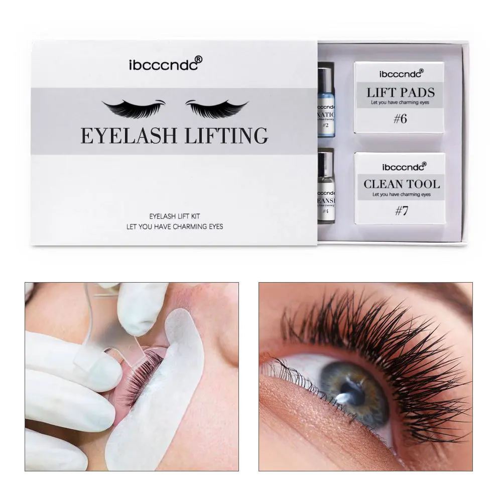 

Ibcccndc Eyelashes Lift Set 2023 New Professional Full Eyelash Kit Eyelash Extensions Makeup Tool with Silicone Pad Sorting Rod