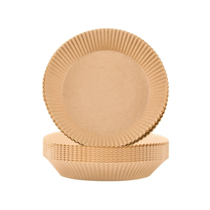 

150Pcs Air Fryer Parchment Paper Liners Non-Stick Disposable Liners Basket Unperforated Round Parchment Paper