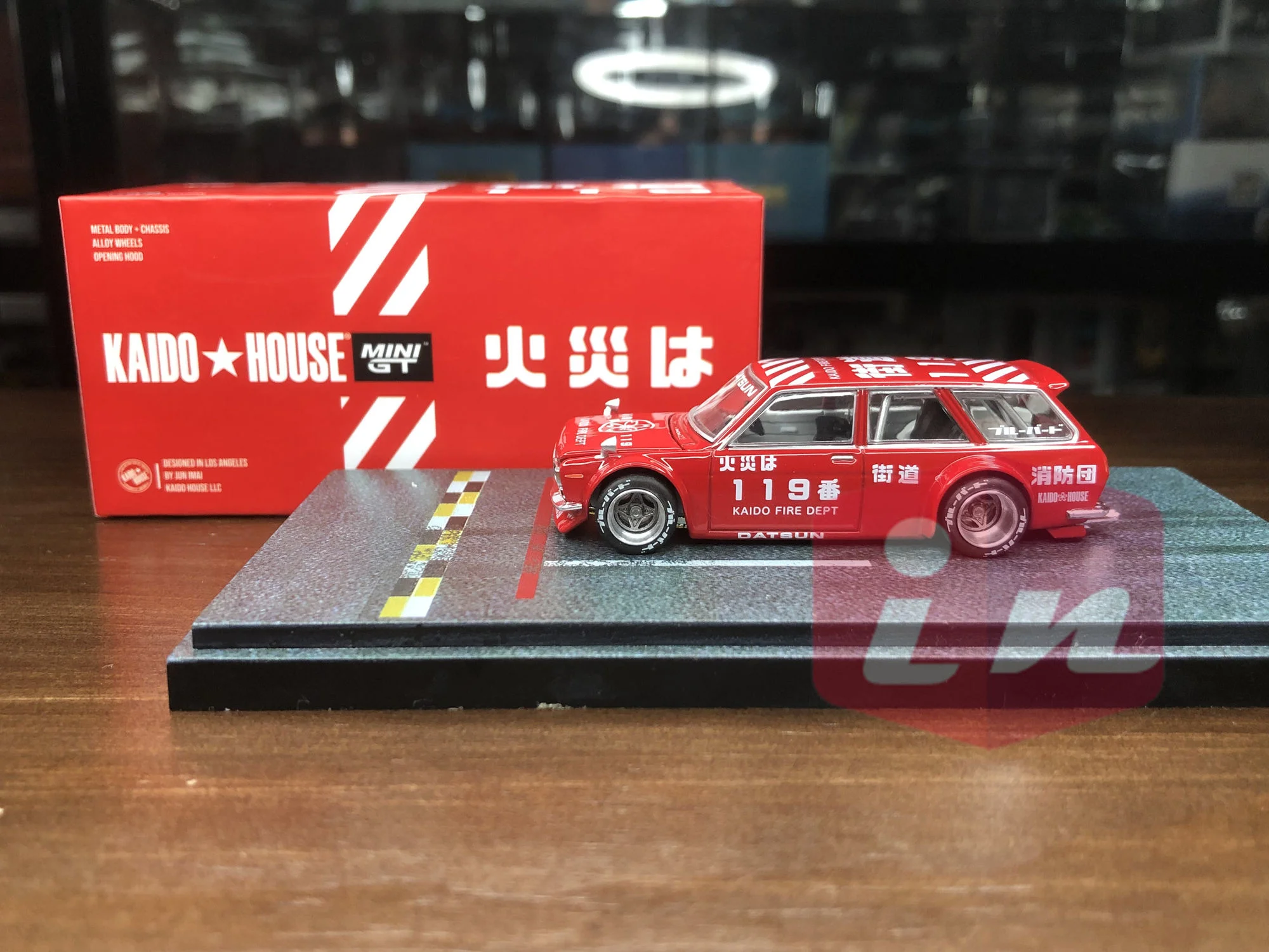 

Литые модели автомобилей Kaido House Minigt 1/64 Datsun 510, лимитированная коллекция, хобби-игрушки