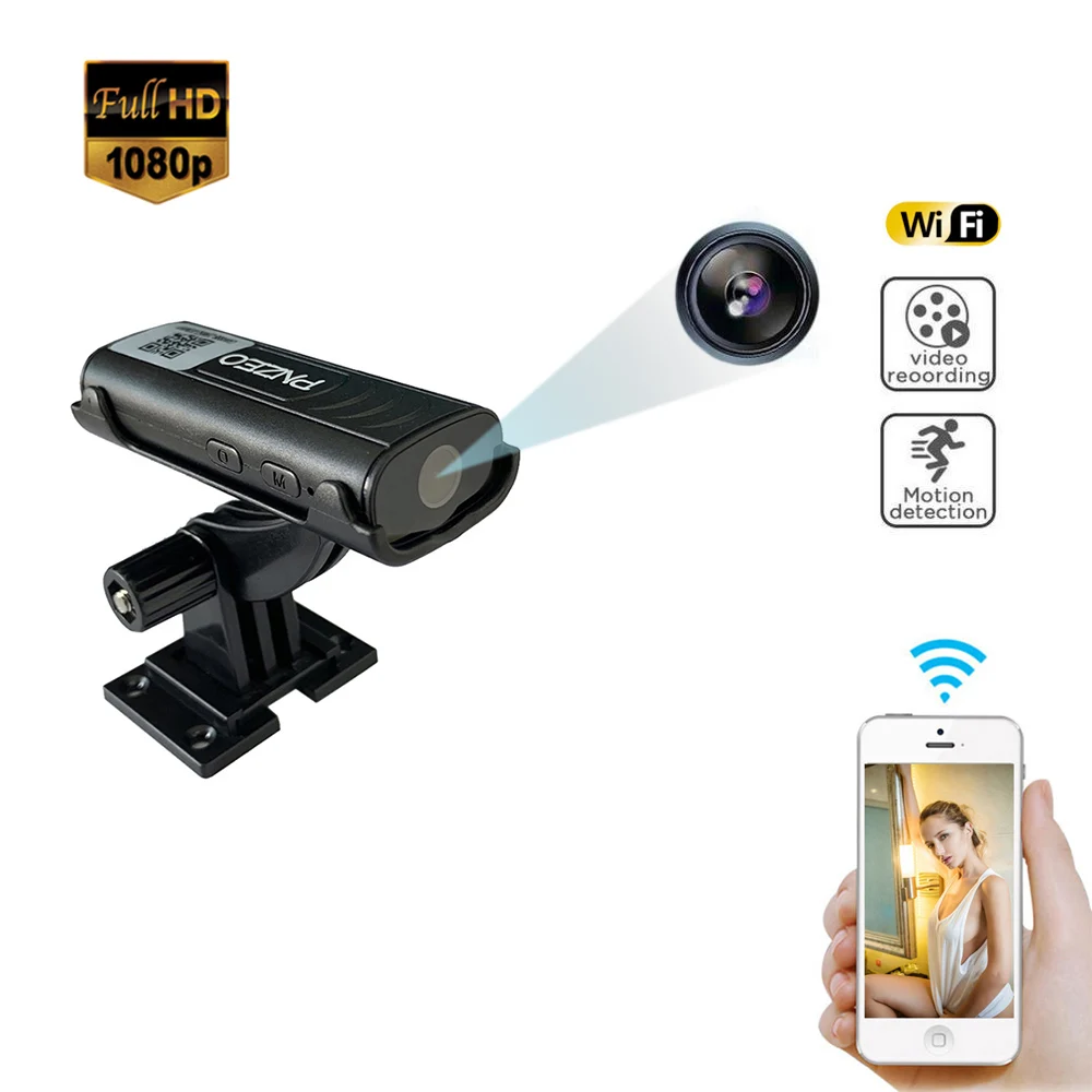 

Мини-камера видеонаблюдения Full HD, 1080p, с ночным видением