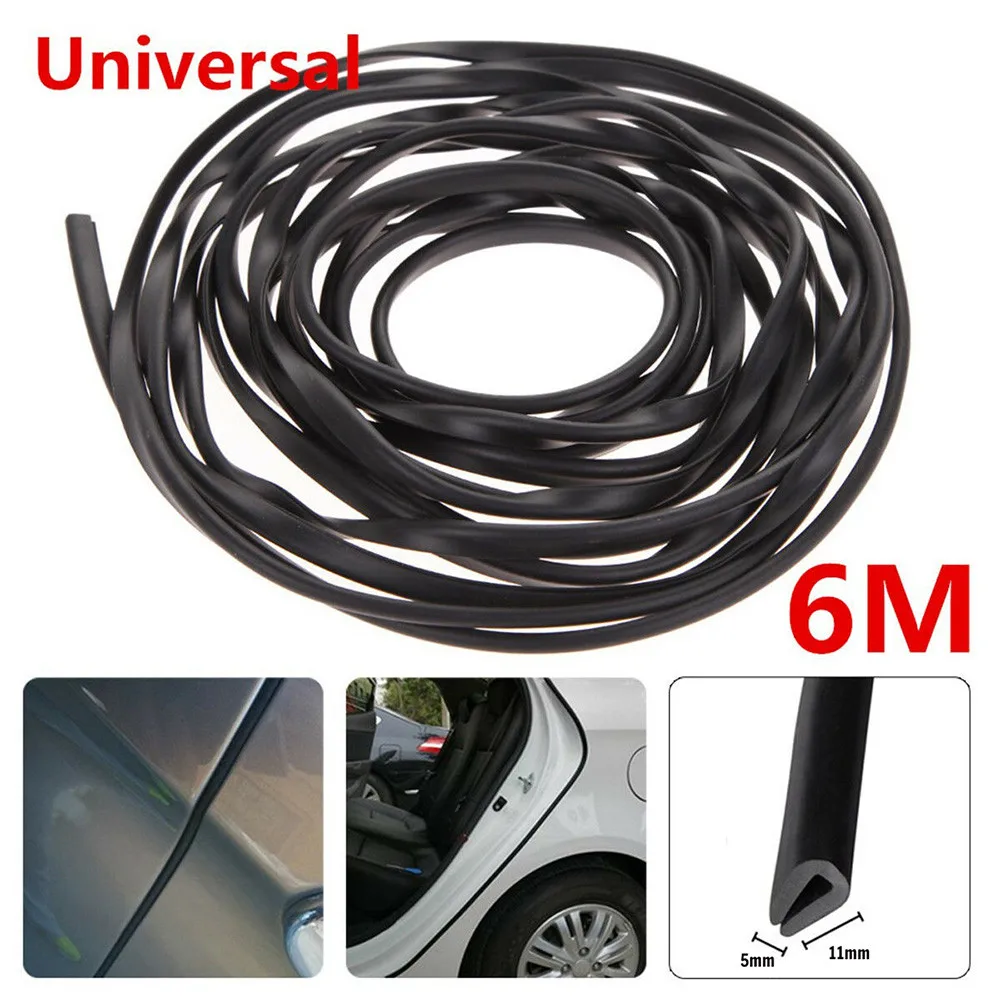 

6m Car Auto Door Edge Guards Anti-Shock Scratch Resistant Sealing Strips PVC Scratch Protector Moulding Protection Strips A30