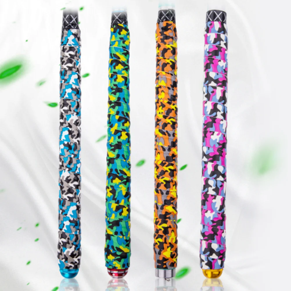

4pcs Racket Grip Tape Rod Cover Rod Tape Rod Grip Tape Heat Shrink Rod Grips Handle Wrap