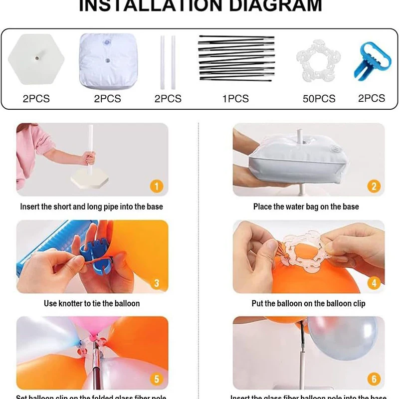 Комплект арок воздушного шара каркас круглая арка опора кронштейн бабочка