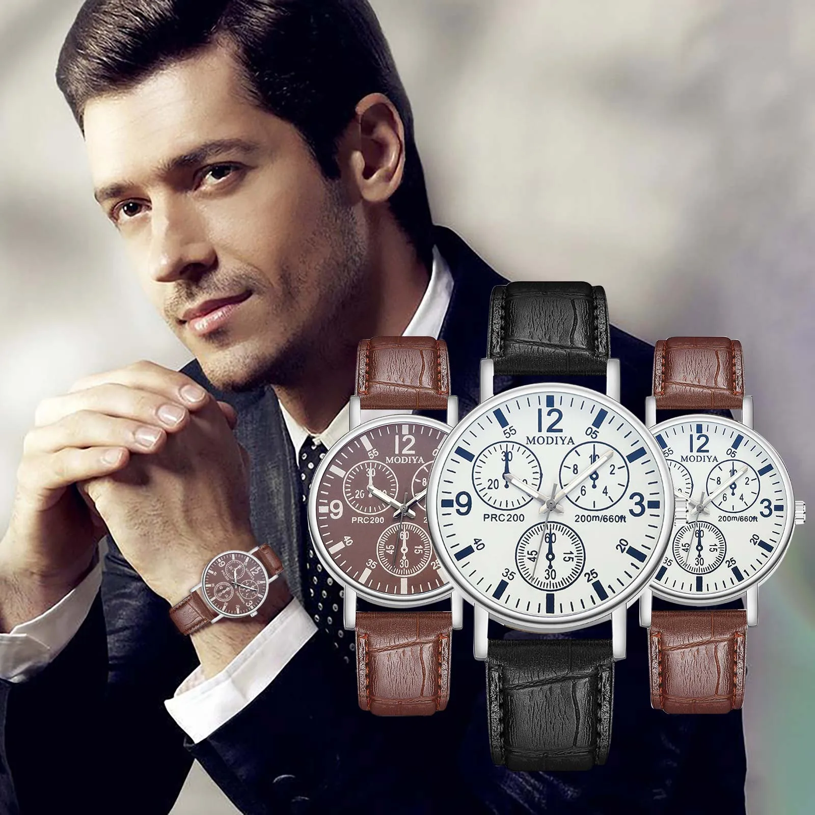 

Brand Couple Watches watch New Women clock Men Date Leather Strap watches Sport Quartz Military Wristwatch часы мужские watch