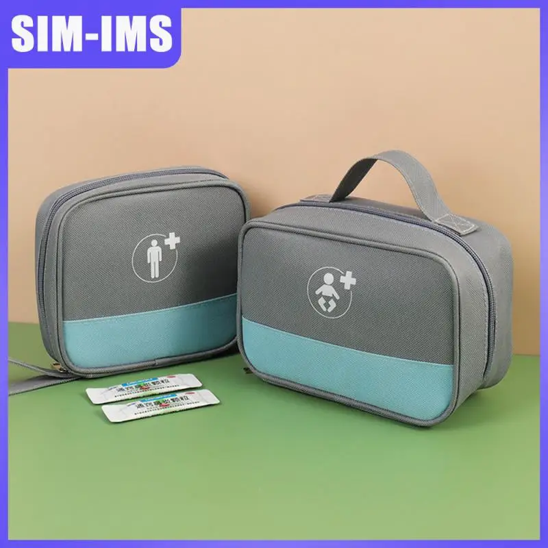 

Oxford Cloth/hardware Outdoor Emergency Kit Bags Climbing First Aid Kit Bag Mini Portable Small Organizer Storage Tools Travel