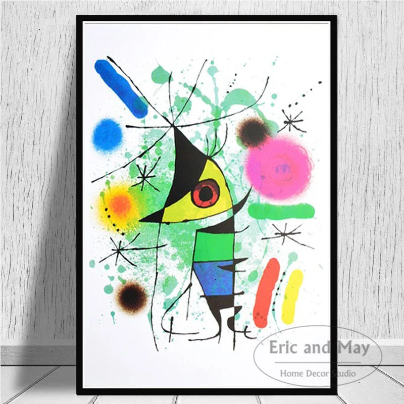 

Joan Miro Modern posters and prints wall art canvas Pictures Painting Hot modern style living room decoration Obrazy