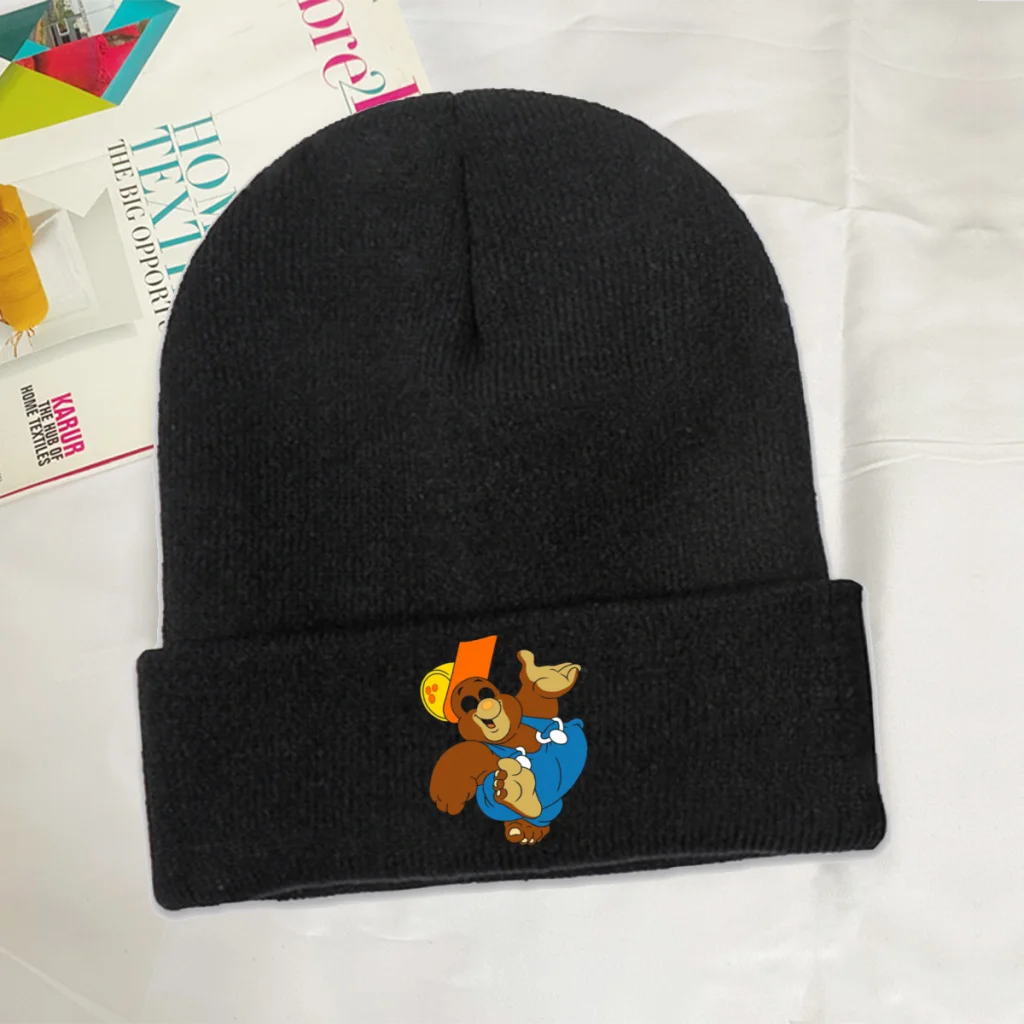 

Digger Active Skullies Beanie The Mole Anime Knitted Bonnet Adults Warm Caps Skiing.Hiking Fashion Brimless Elastic Hats