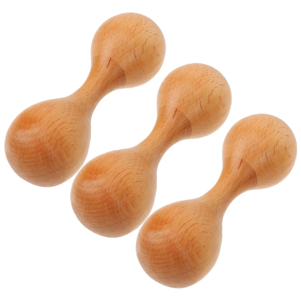 

Shaker Music Toys Instruments Toys Educational Kids Wooden Shakers Double End