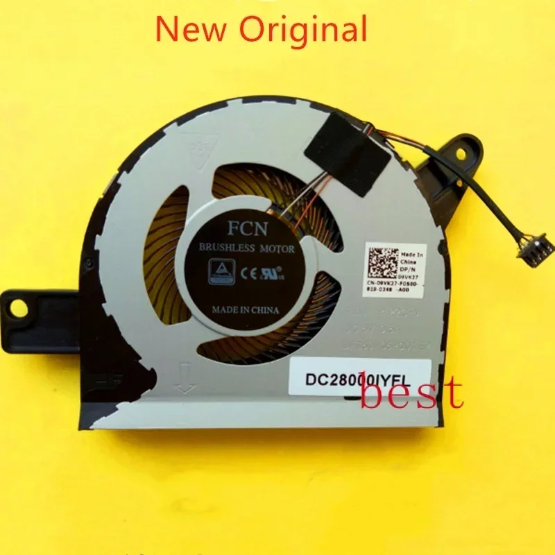 Новый оригинальный вентилятор охлаждения процессора ноутбука для Dell Latitude 5580 15 5590