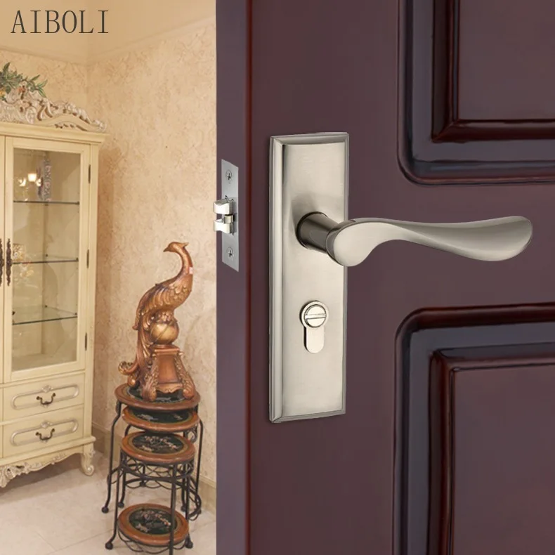 

Chinese Style Copper Tongue Mute Anti-pry and Anti-rust Lock