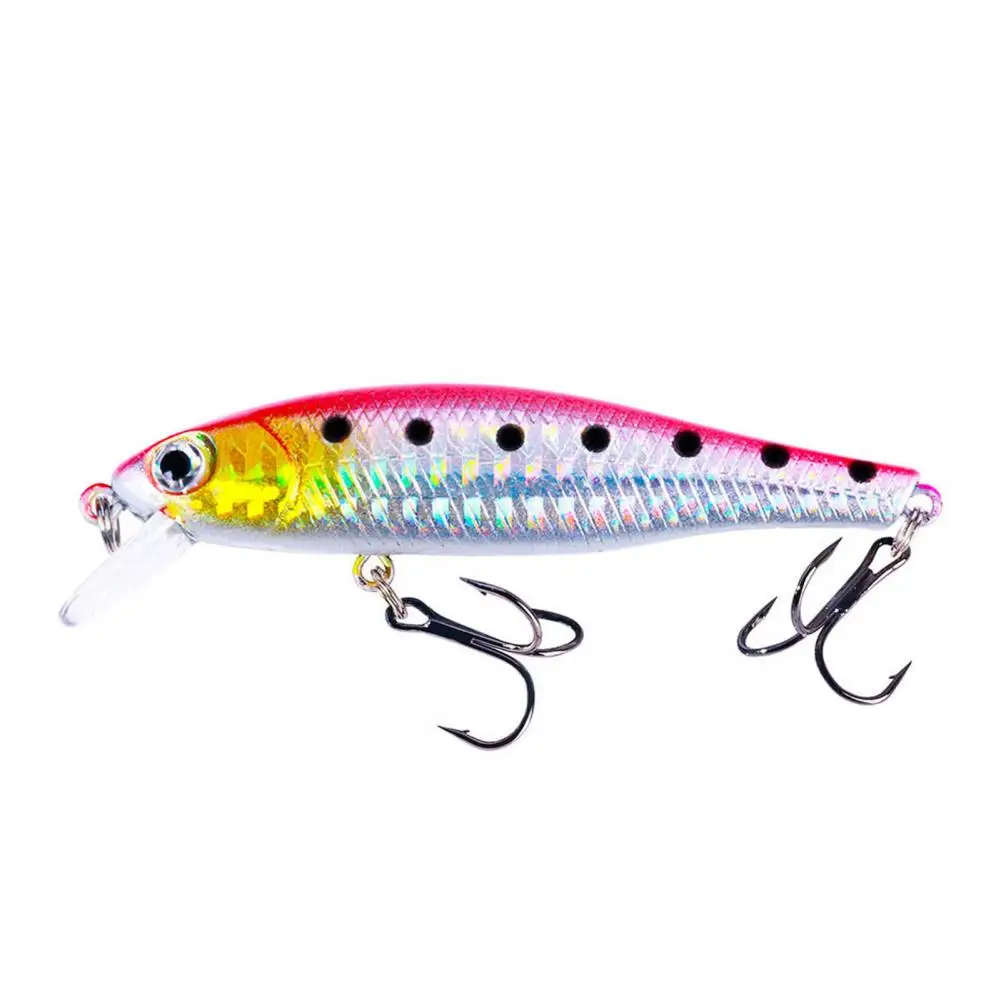 

8.8cm Bionic Bait 3D Simulated Fisheyes Treble Hook Tempting Realistic Floating Minnow False Lures for Outdoor Fishing