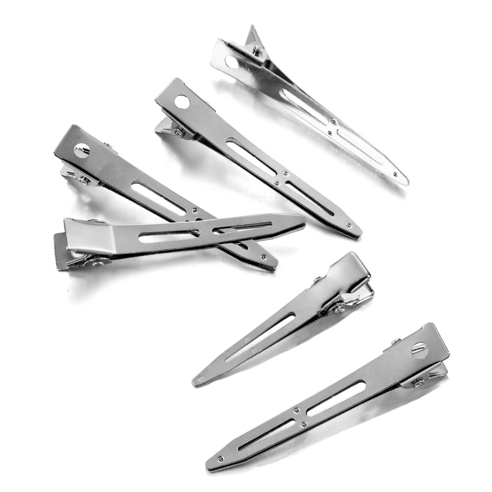 20 шт. забота клипсы для волос парикмахерской зажимы секционирования без изгибов