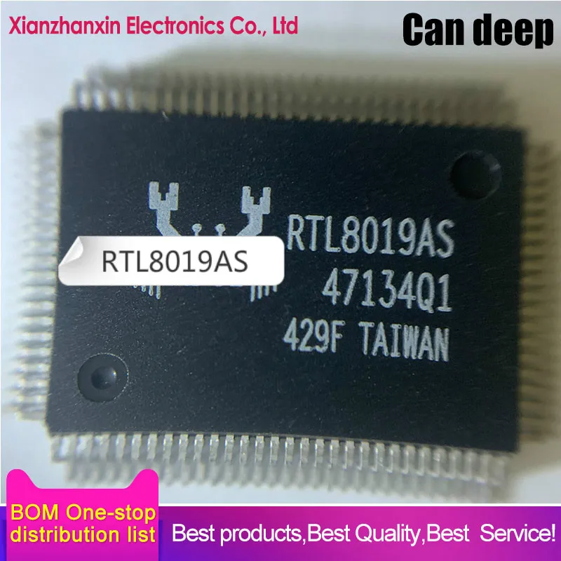 

1PCS RTL8019 RTL8019AS-LF QFP100 Ethernet controller chip