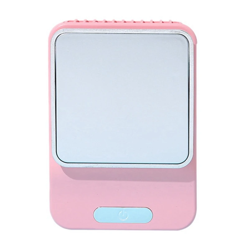 

Portable Fan Hanging Neck Mini Small Fan USB Rechargeable Silent Handheld Fan Outdoor Travel Air Cooler