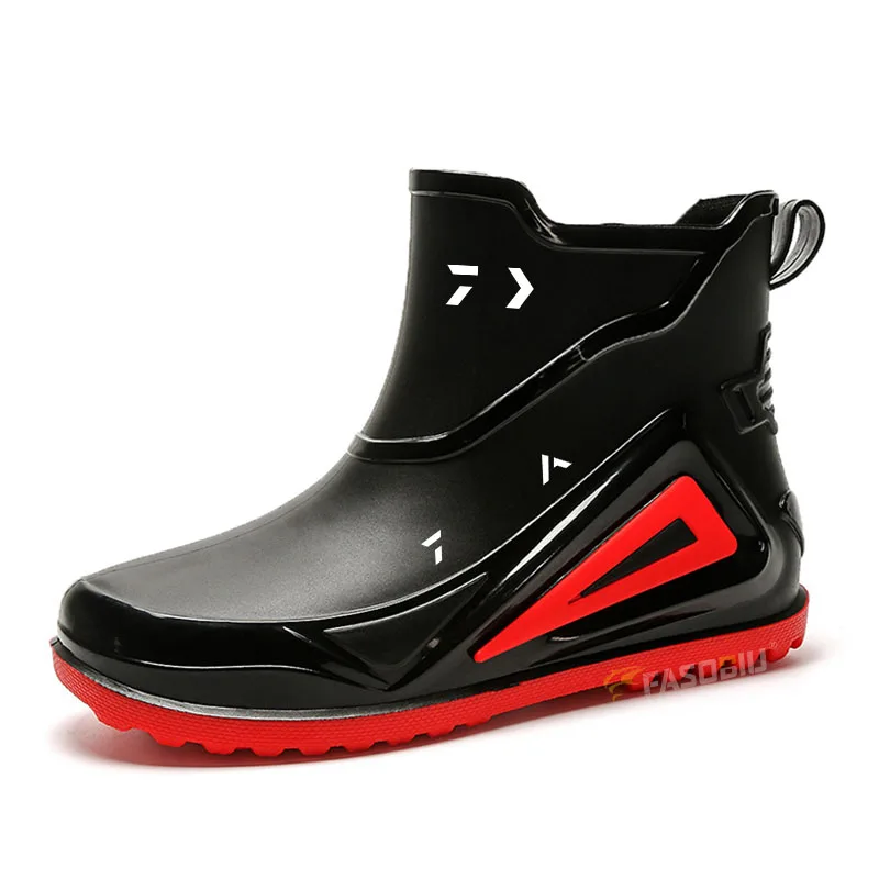 

Мужские Нескользящие походные ботинки Shaxi для спорта на открытом воздухе, садовые рабочие ботинки, прочная водонепроницаемая обувь для рыбалки