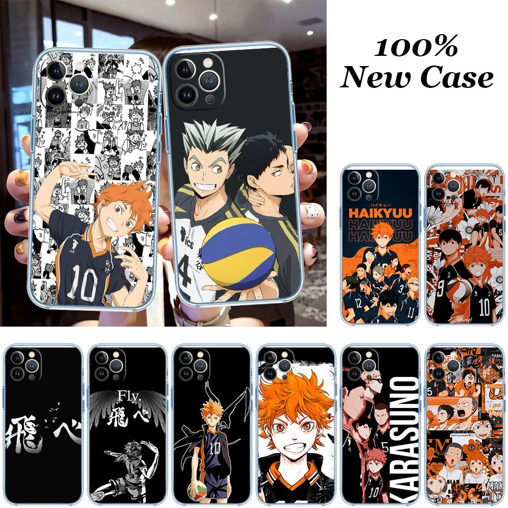 Anime Haikyuu чехол для Moto G72 G71 G24 G73 G31 G34 G32 E40 E30 E22I E22 E20 E13 E7 G04 G6 G7 Play Plus Power