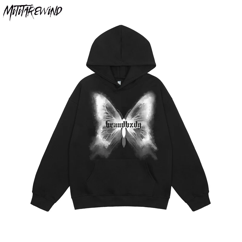 

Винтажный Модный свитшот в стиле хип-хоп для пары, повседневный осенне-зимний женский пуловер с длинным рукавом, новые корейские Топы в стиле хип-хоп