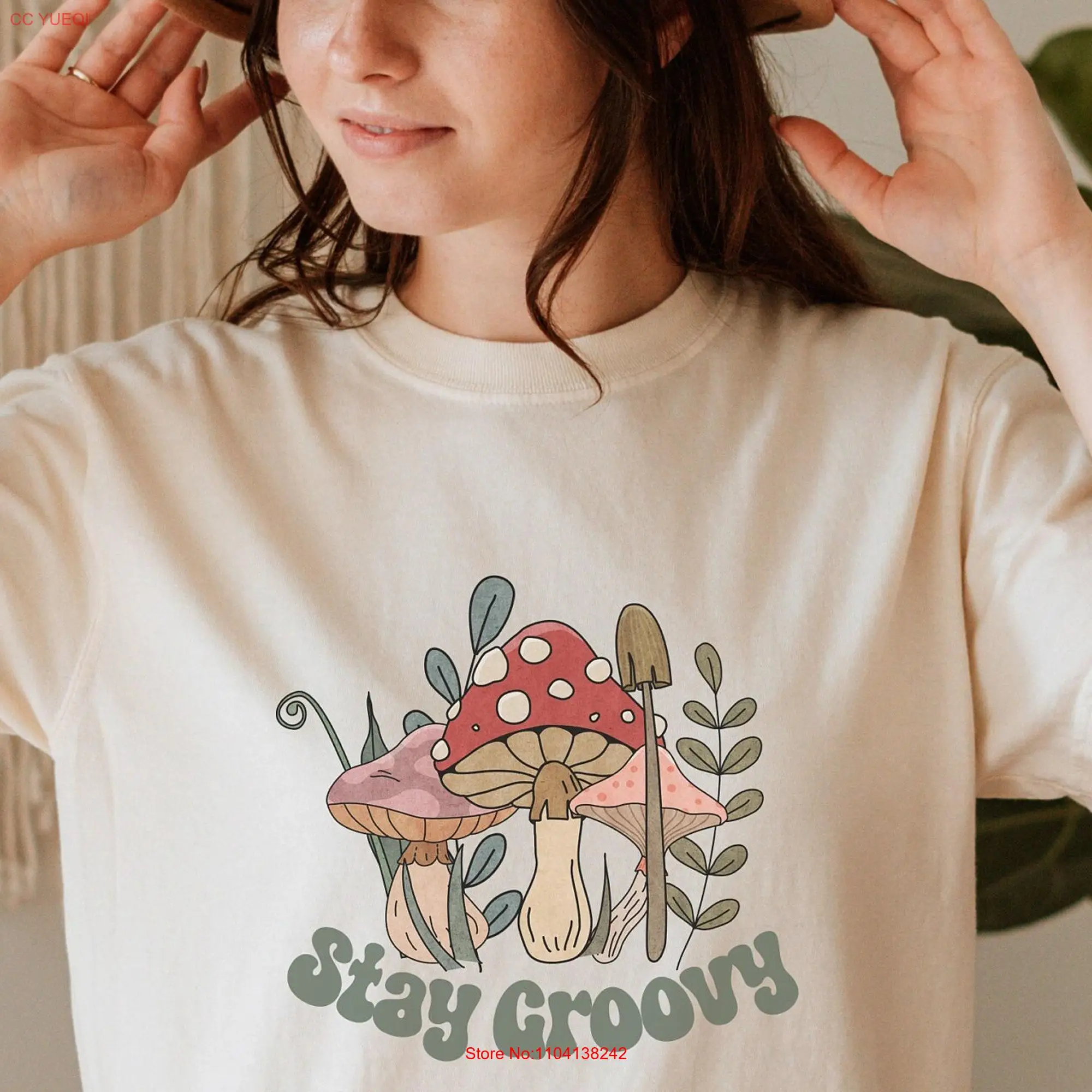 Футболка с длинным или коротким рукавом в стиле хиппи