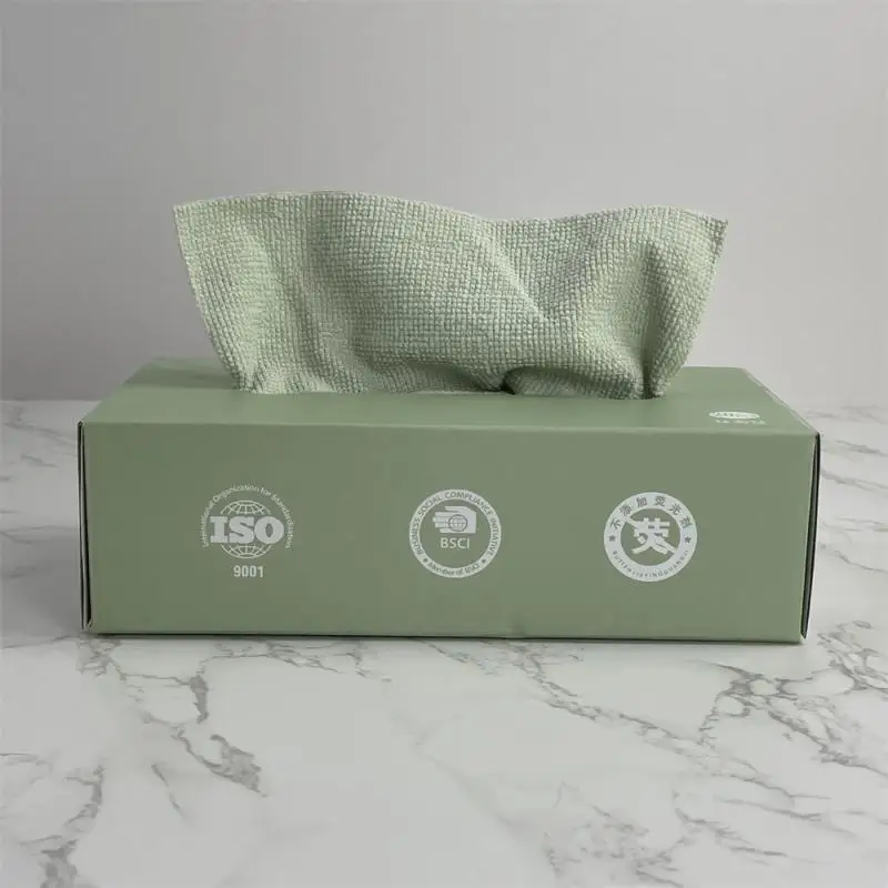 

Decontamination Cloth Dish Towel Water Absorbent Cloth For Tableware Kitchen Dishwashing Towel No Hair Loss Removable Rag