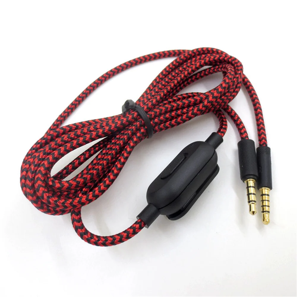 

2M Aux Cable for Logitech G433 G233 G Pro/ G Pro X Kingston HyperX Alpha Headphone Audio Cable Cords 3.5mm to 3.5mm