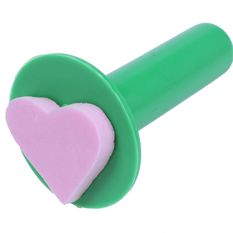 

5Pcs/Set Sponge Painting Brush Children Painting Brush Flower Stamp Kids Diy Graffiti Drawing Toys