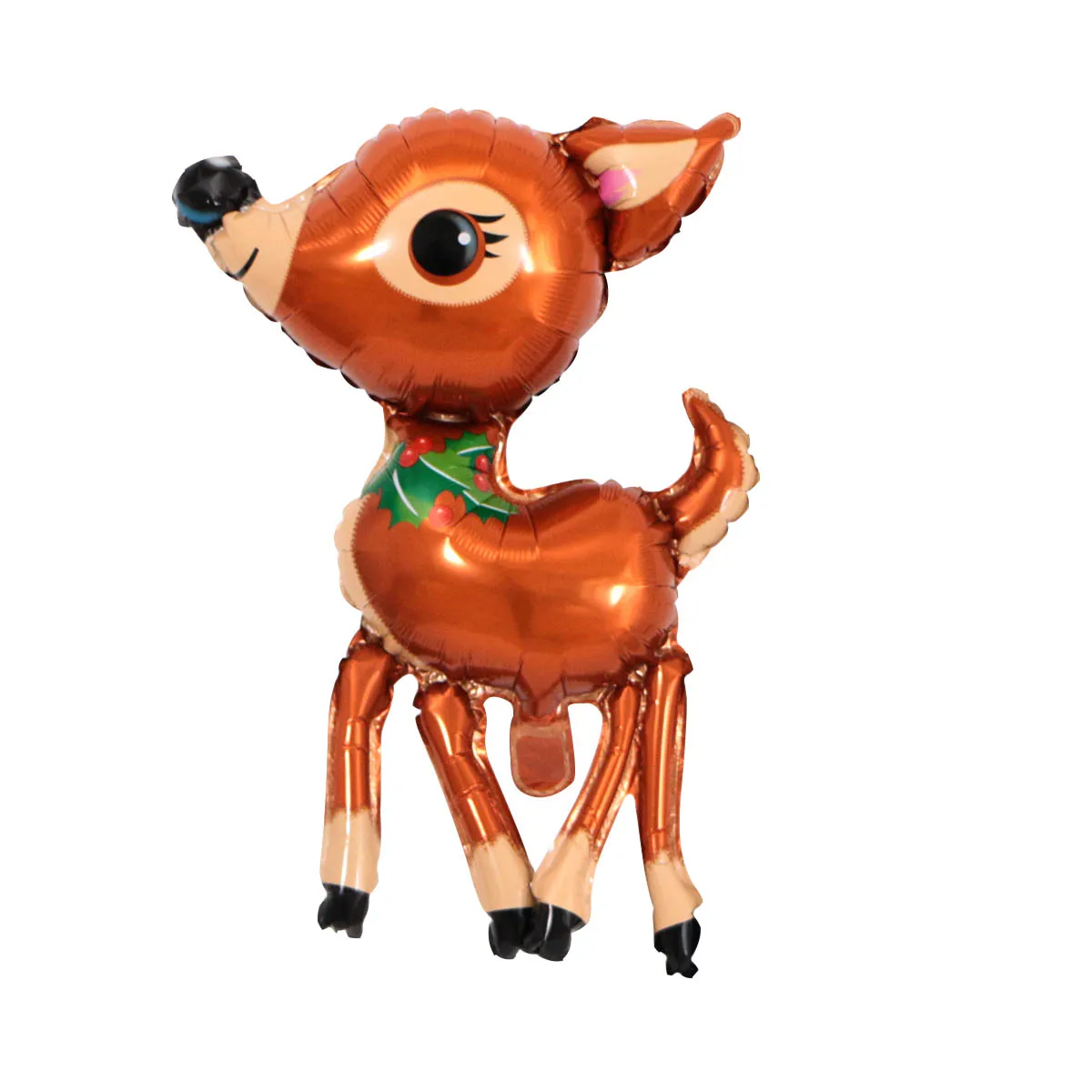 2 шт. новогодние фольгированные шары с имбирным человеком