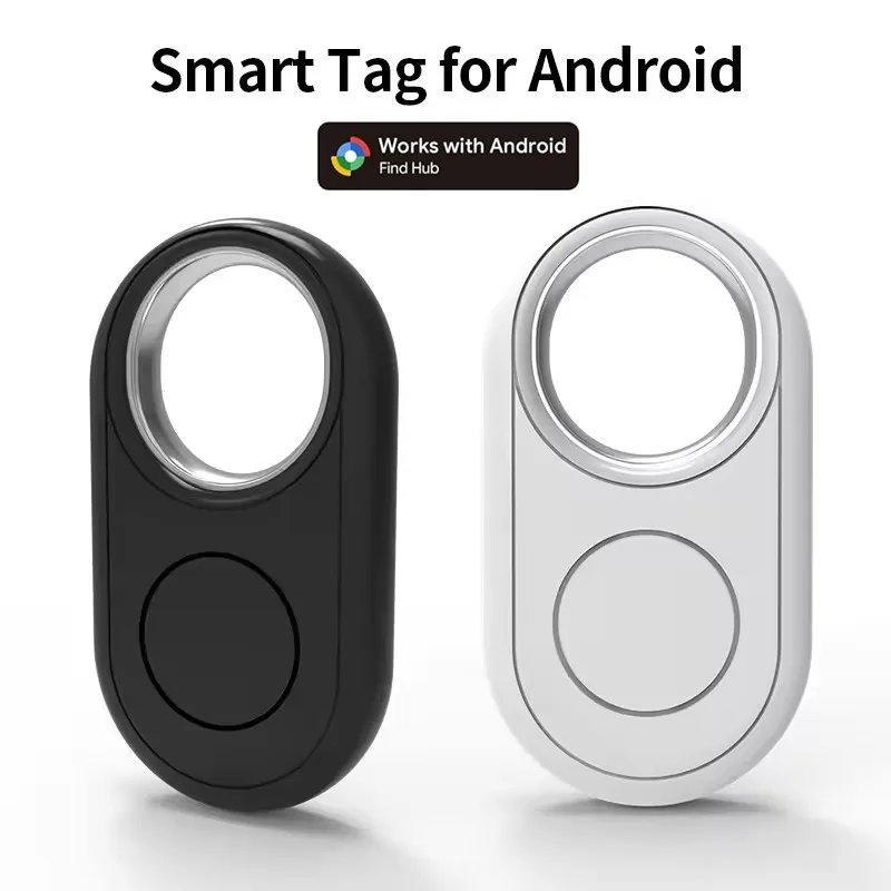 Фото Теги воздушного трекера Android Bluetooth-трекер Смарт-тег работает с Google Find Hub Приложение для отслеживания локатора Устройство поиска предметов для ключей №1