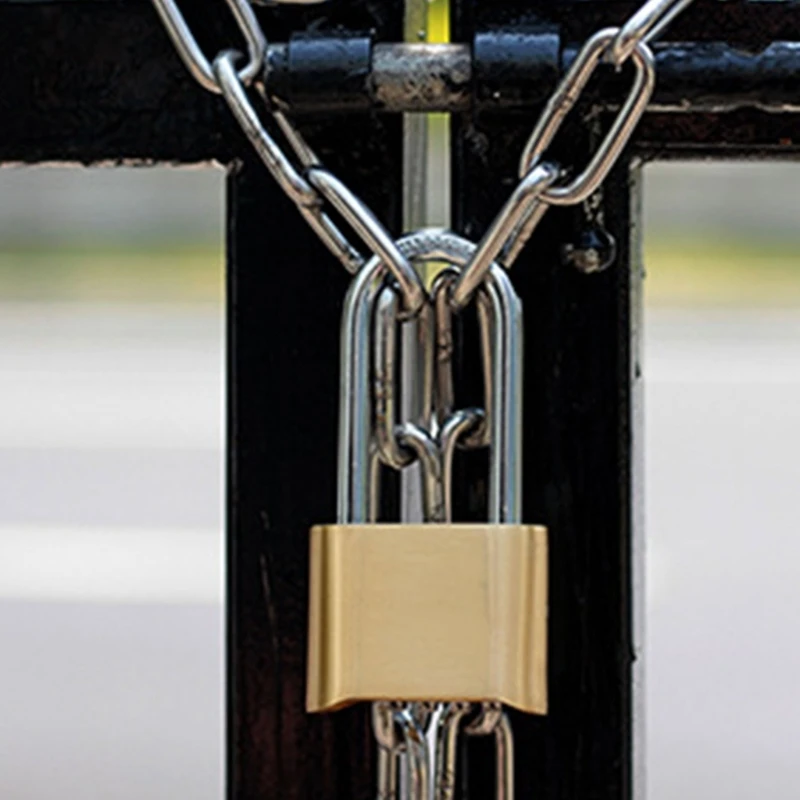 Прочный кодовый замок из сплава. Для многоцелевой безопасности не требуется