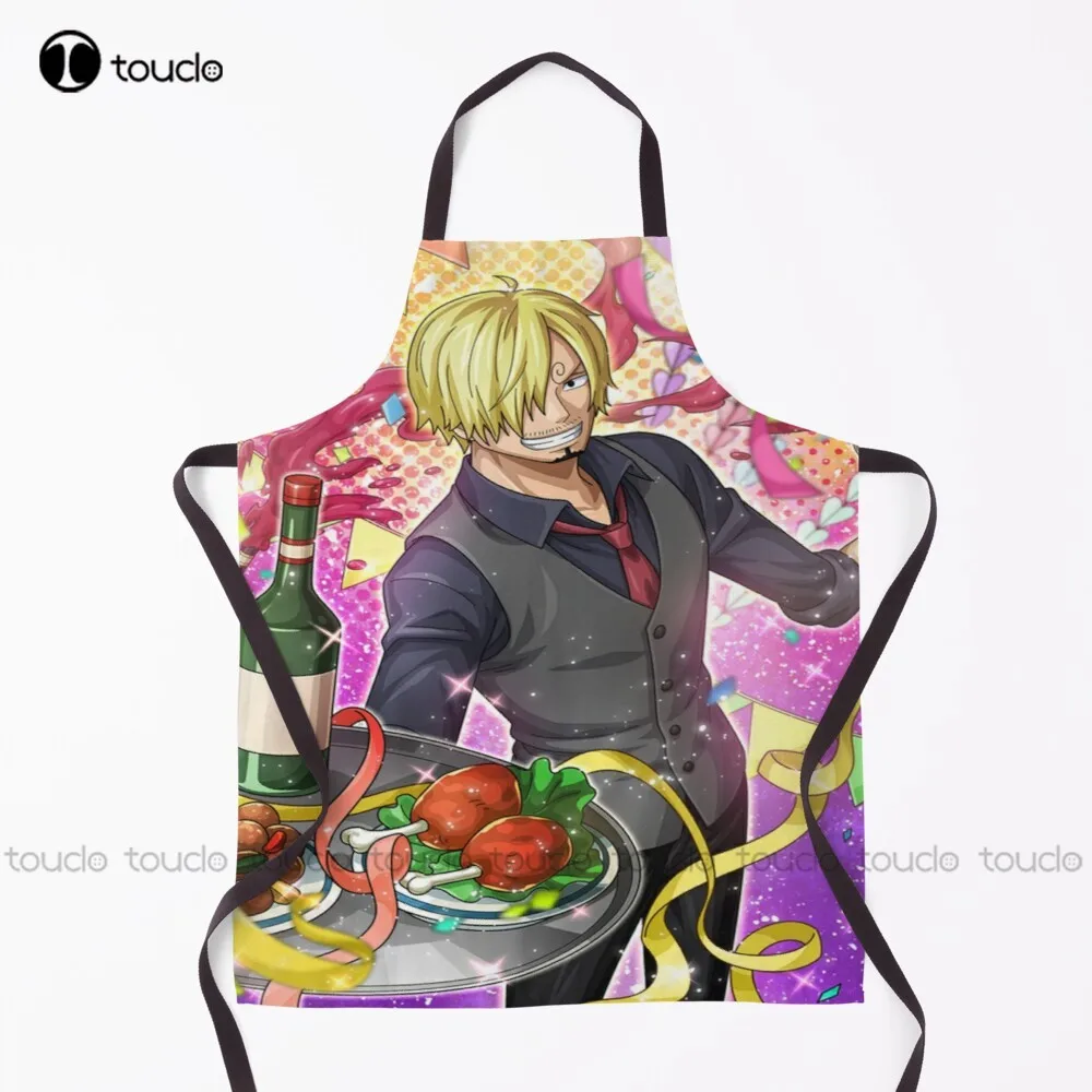 

Sanji Apron Funny Aprons Garden Kitchen Customized Unisex Adult Apron Household Cleaning Apron Custom Cooking Aprons