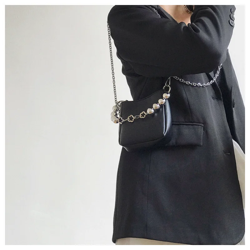 2023 New Casual Texture Retro Chain One Shoulder Underarm Bag Luxury Designer Handbag Bags for Women Fashion Bags for Women